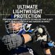 thumbnail image 3 of Almohadillas para brazos G-Form Unhinged Lacrosse negras para adultos y hombres grandes, 3 of 8