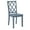 Graphite, variant on Powell Stacie Dining Chair, Mint Green