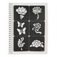 thumbnail image 2 of Plantillas de tatuajes con aerógrafo: 97 patrones, impermeables, reutilizables, portátiles, para tatuajes temporales, plantillas de pintura corporal, 2 of 14