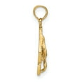 thumbnail image 2 of FJC Finejewelers 14k Yellow Gold Marco Island On Double Flip-flop Charm, 2 of 4