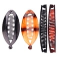 thumbnail image 4 of Pinza para el pelo con forma de plátano, juego de pinzas para el pelo con forma de plátano, pinza de pez, peine de moda, peine perezoso, 4 of 5