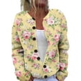 thumbnail image 2 of Pyhlmscde Women's Knitted Button Cardigan Casual Coat Top, Cardigan for Women, Fall Outfits for Women, Halloween Clothes for Women, 2 of 5