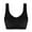 Black, variant on Naughtyhood Women Plus Size Bras Padded Seamless Sleepwear Racerback Workout Sport Yoga Bra Wireless Underwear