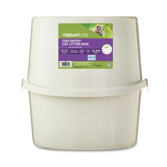 Vibrant Life Top Entry Cat Litter Box