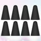 thumbnail image 3 of 8 fundas protectoras de silicona para lápiz táctil, compatible con Apple Pencil 1/2 (negro), 3 of 5