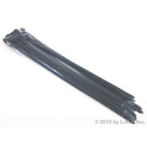 25-Pack Heavy Duty 14 Inch 120lb Zip Cable Tie Down Strap Wire UV Black Nylon Wrap
