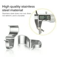 thumbnail image 3 of 12pcs Vinyl Siding Clips Hanging Hooks Siding Simple Operation Wear-resistant Hanging Tool Easy to Use S Shaped Hook Siding Clip Home Storage Decoration, 3 of 9