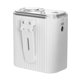 thumbnail image 2 of Ventilador de cintura portátil, ventilador de refrigeración para exteriores, ajustable, fácil de transportar, multiusos, USB. Blanco, 2 of 9