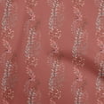 thumbnail image 1 of oneOone Tissu Tabby en Soie Rouge Feuilles Matériel de Robe Tissu Imprimé Tissu au Mètre 42 Pouces de Large, 1 of 4