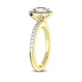 thumbnail image 5 of 2 Carat IGI Certified Cushion Shape Lab Grown Diamond Engagement Ring | 14K Yellow Gold | Lumina Halo Diamond Eternity Lab Diamond Ring | FG-VS1-VS2 Quality Friendly Diamonds, 5 of 6