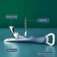 thumbnail image 4 of Clearance!Home Steel Beer Wine Opening Tools 4 In 1 Stainless Steel Wine Opening Tools Home Cans Kitchen Restaurant And Bar, 4 of 8