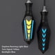 thumbnail image 2 of Luces De Señal De De LED De Motocicleta De 2 Piezas Luces De FunccionAmiento DiurNas De Doble Cara Súper Brillantes Con Abs Acrílico IPX6 Para Motocicletas DC 12V, 2 of 6