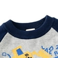 thumbnail image 4 of XBASW 2-9 Years Boys Pullover Sweater Cotton Long Sleeve Knit Tops Autumn Winter Crewneck Sweatshirt Sweaters for Baby Toddler Kids, 4 of 9