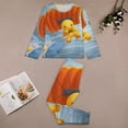 thumbnail image 3 of Wobbly Life Ki-ds Pajamas 2 Piece Pjs Set Little Big Bo-ys Gi-rls Sleepwear, 3 of 8