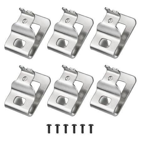 

LHXC 1 Set Tool Belt Clip Easy To Install Stainless Steel Tool Clips Hook Kit With Screw For Dewalt N268241