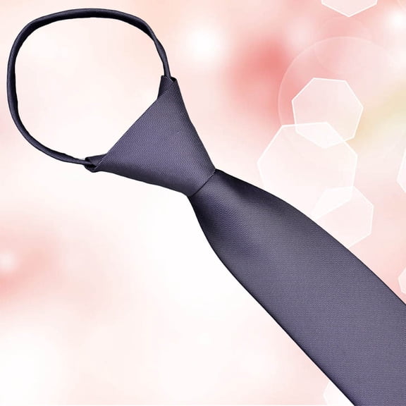 WRISTBIQUE Mens Neckties Simplicity Design Purple Polyester 1Set