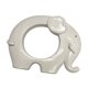 thumbnail image 5 of Estatua de , escultura de Animal, decoración de escritorio bonita, accesorios de fotografía artesanal, decoración del hogar para dormitorio, blanco, 5 of 10