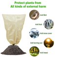 thumbnail image 2 of Cubiertas para plantas de 78 pulgadas, manta cálida para árboles con cuerda de succión, bolsa para plantas a prueba de frío para exteriores, 2 of 3