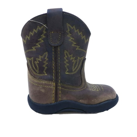 

Pre-owned Old West Unisex Brown Boots size: 5 Toddler