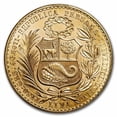 thumbnail image 2 of 1959 Peru Gold 100 Soles Liberty BU, 2 of 2