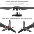 thumbnail image 3 of 1 par de hélices de Drone para FPV reemplazo de accesorios de liberación rojo perfke mini hélices, 3 of 9