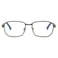 thumbnail image 2 of EYE ZOOM Unisex Design Style Blue Light Blocking Reading Glasses, Gunmetal +1.50, 2 of 6