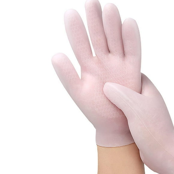 2 uds guantes hidratantes, hidratante suavizante cuidado de las manos removedor de elástico durante la noche/para manos piel seca/ Salvador Guantes Hidratantes