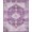 Purple, Pattern 11, variant on ODIKA 8'x10' Washable Area Rug Non-Shedding, Easy Care, Purple Vintage Plum Distressed Scroll Border Pink Mauve Boho for King Size Bedroom Under Bed, Master Suite
