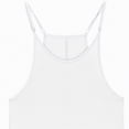 thumbnail image 4 of NIEWTR Teen Girls Summer Jumpsuits Spaghetti Strap Loose Solid Romper Kids Casual Sleeveless Overalls with Pockets(A02-White,11-12 Years), 4 of 9
