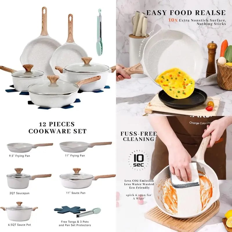 Viking 13-Piece Tri-Ply Copper Cookware Set - Walmart.com