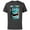 Charcoal, variant on Disney and Pixar’s Monsters, Inc. Sulley Top Scarer - Short Sleeve Cotton T-Shirt for Adults - Customized-Navy