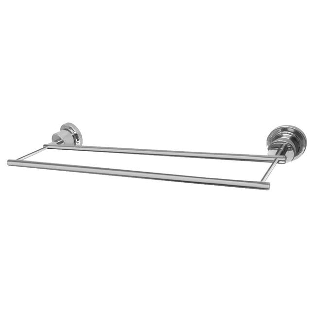 FREE SHIPPING Amerock BH26545-SS Arrondi 24" Stainless Steel Double Towel Bar 