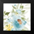 thumbnail image 2 of Pinto, Patricia 15x15 Black Modern Framed Museum Art Print Titled - Sweet Blooms I, 2 of 5