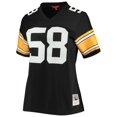 thumbnail image 2 of Women's Mitchell & Ness Jack Lambert Black Pittsburgh Steelers Legacy Replica Player Jersey, 2 of 3
