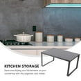thumbnail image 3 of TABLZONE Rack Estante Negro Para Cocina Organizador De Utensilios Práctico Y Multifuncional, 3 of 8