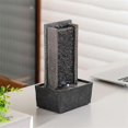 thumbnail image 2 of 1pcs Desktop Waterfall Fountain, Indoor USB Relaxation Fountain, Suitable for Home Office Bedroom De, 2 of 5
