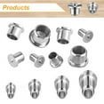 thumbnail image 2 of Dowel and Tenon Center Transfer Plugs Doweling Centering Pins Transfer Plugs Drill Hole Tool for Woodworking Tool Accessories (20 Pcs,1/4 Inch), 2 of 5