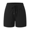 thumbnail image 3 of Women's Casual Pants High Waisted Straight Leg Trousers For Running Sports Comfortable Breathable Summer Fall Workout Drawstring Casual Pants Women Track Sweatpants for Women Womens Hiking Pants, 3 of 7