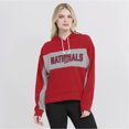 thumbnail image 4 of Women's Fanatics Red Washington Nationals Filled Stat Sheet Pullover Hoodie, 4 of 7