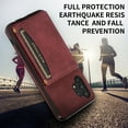 thumbnail image 5 of ELEHOLD Leather Wallet Case for Samsung Galaxy A32 5G Case, Galaxy A32 5G Wallet Case with PU Leather Card Pockets Back Flip Cover,Winered, 5 of 5