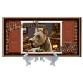 thumbnail image 2 of Great Dane "Paws on the Windowsill" A House is Not a Home Dog Sign Plaque featuring the art of Scott Rogers, 2 of 3