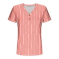 thumbnail image 6 of WRKEKC Womens Floral Casual Tops, Womens Dressy Casual Tops, Womens Summer Tops Casual Short Sleeve V-Neck Shirts Business Dressy Work Blouses S, 6 of 7