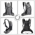 thumbnail image 3 of Bolsa de dos hombros Mochila de ciclismo Mochila ligera para bicicleta Bolsa de viaje para deportes al aire libre para acampar Senderismo Mochilero Correr, 3 of 7