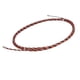 thumbnail image 4 of Cable revestido de 5 m Bling Bling rojo y negro Doble hebra acero inoxidable para grúa torre de ascensor, 4 of 12