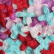 thumbnail image 3 of Paquete de 200 piezas de pétalos de flores artificiales de seda para esparcir confeti de mesa para decoración de bodas Rosado, 3 of 4