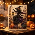 thumbnail image 4 of Halloween Art Kit, Pearl Art Kits for Adults 3D Pearl Painting Craft Kit | Diy Diamond Painting Craft Kit, Cute Halloween Pearl Art Kit for Adults & Kids, Fall DIY Gift, Witch, 4 of 4