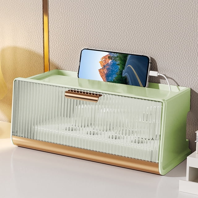 Wifi Router Storage Box, Power Strip Junction Box for Desktops and Walls, Adjustable Cable Organizer, Fireproof Plastic Storage Box for Home and Office Use, Tidy and Safe Cord Management