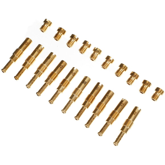 CTIRCHIU 1 Set Carburetor Jet Kit Copper Golden For Engine Block Heater Cord