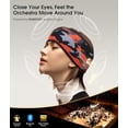 thumbnail image 5 of MUSICOZY Auriculares para dormir con diadema Bluetooth, auriculares inalámbricos deportivos Bluetooth, resistentes al sudor, auriculares para dormir con altavoz estéreo HD ultrafino para entrenamiento, 5 of 5