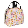 thumbnail image 2 of Easygdp Colorful Floral Bolsa Térmica Premium - Tela Oxford Impermeable, Gran Capacidad, Bolsillo Frontal, Unisex para Trabajo, Escuela, Actividades al Aire Libre y Picnics, 2 of 8